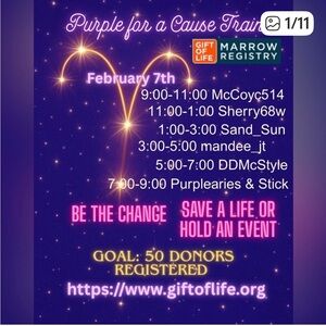 THE GIFT OF LIFE  please go to https://www.giftoflife.org